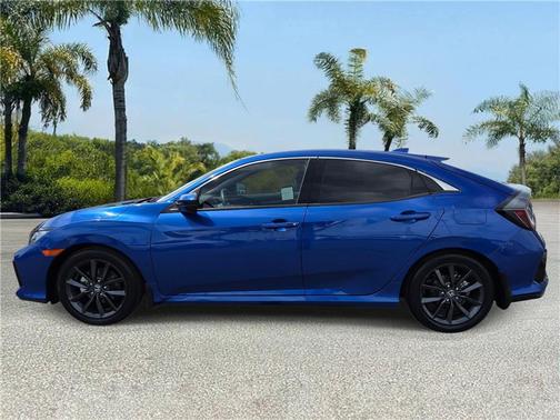 Blue 2021 Honda Civic EX