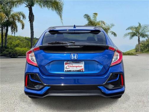 Blue 2021 Honda Civic EX