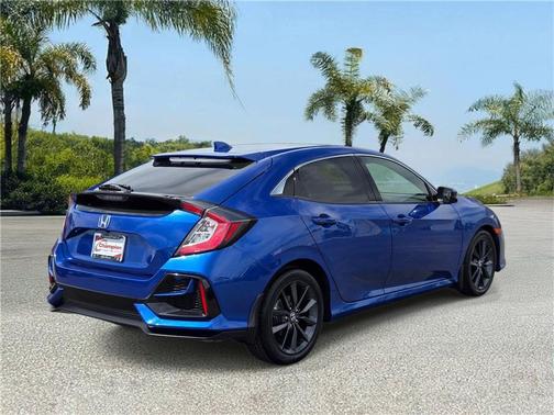 Blue 2021 Honda Civic EX
