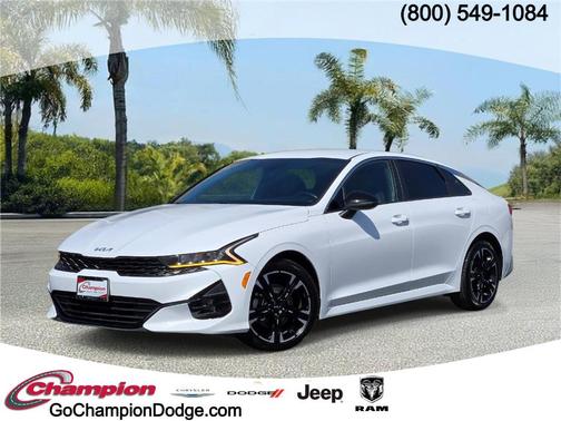 Glacial White Pearl 2023 Kia K5 GT-Line