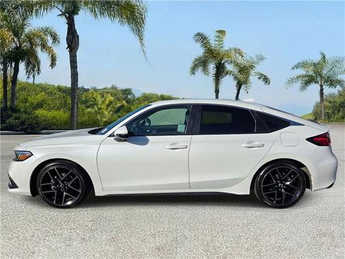 Platinum White Pearl 2024 Honda Civic Sport Touring