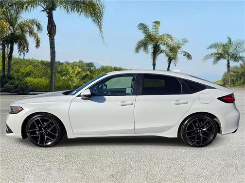 Platinum White Pearl 2024 Honda Civic Sport Touring