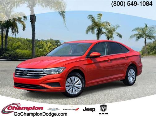 Habanero Orange Metallic 2019 Volkswagen Jetta 1.4T S