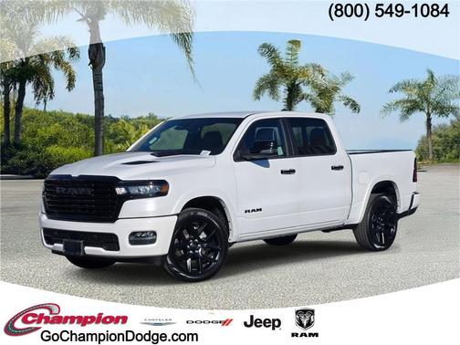 Ivory White Tri-Coat Pearlcoat 2026 RAM 1500 Laramie