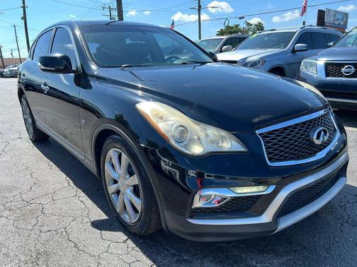 Black 2017 INFINITI QX50 Base