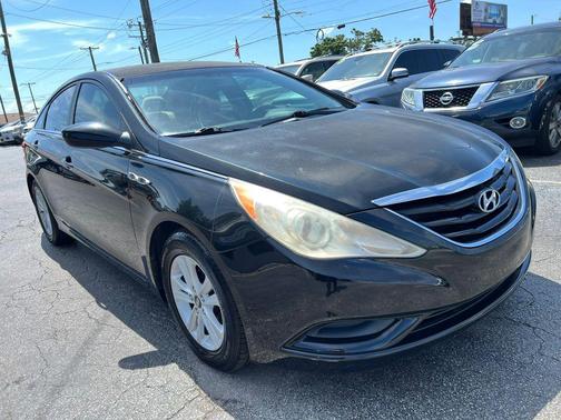 Midnight Black Mica 2012 Hyundai SONATA GLS