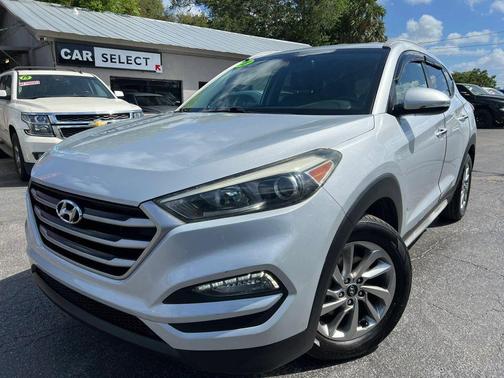Molten Silver 2018 Hyundai TUCSON SEL Plus