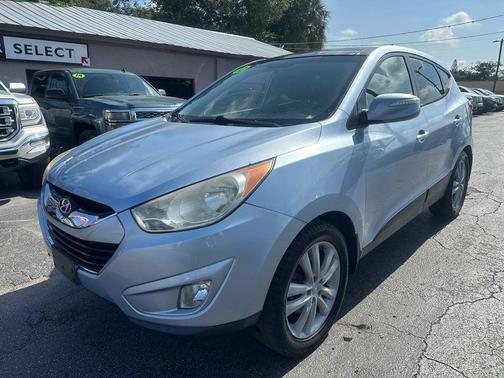 Blue 2013 Hyundai TUCSON Limited