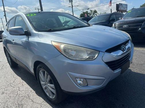 Blue 2013 Hyundai TUCSON Limited