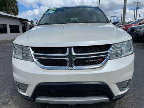 Pearl White Tri-Coat 2013 Dodge Journey Crew