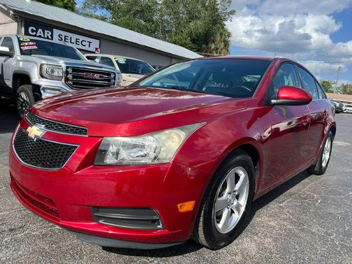 Red 2012 Chevrolet Cruze LT
