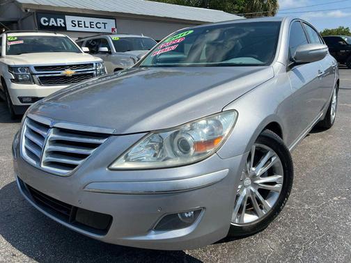 Platinum Metallic 2011 Hyundai Genesis 3.8
