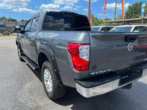 Gun Metallic 2017 Nissan Titan SV