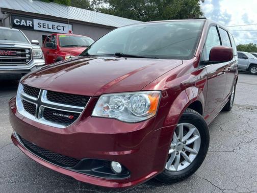 Red 2018 Dodge Grand Caravan SXT