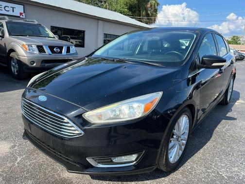 Shadow Black 2017 Ford Focus Titanium