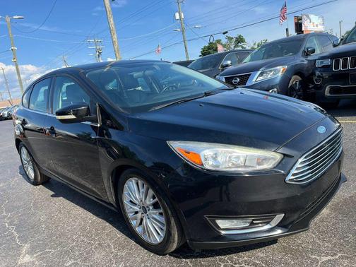 Shadow Black 2017 Ford Focus Titanium