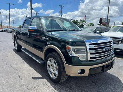 Green Gem Metallic 2013 Ford F-150 King Ranch