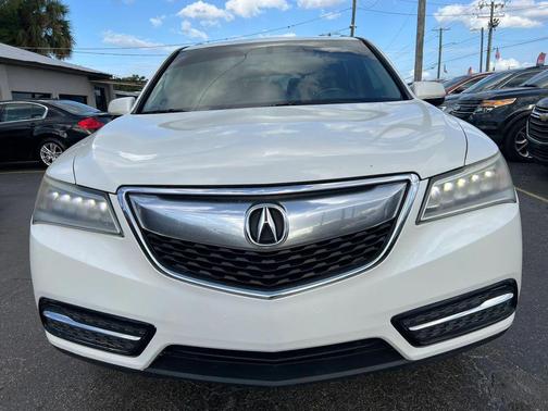 White Diamond Pearl 2014 Acura MDX 3.5L