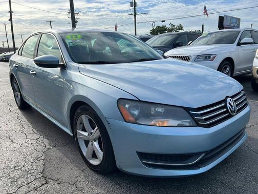 Blue 2012 Volkswagen Passat 2.5 SE