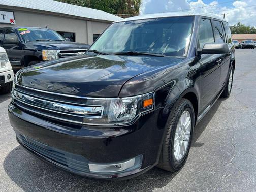 Black 2014 Ford Flex SEL