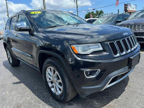 Black 2015 Jeep Grand Cherokee Limited