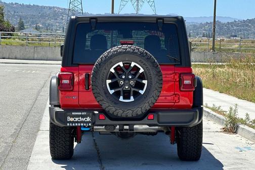Firecracker Red Clearcoat 2025 Jeep Wrangler 4xe Rubicon