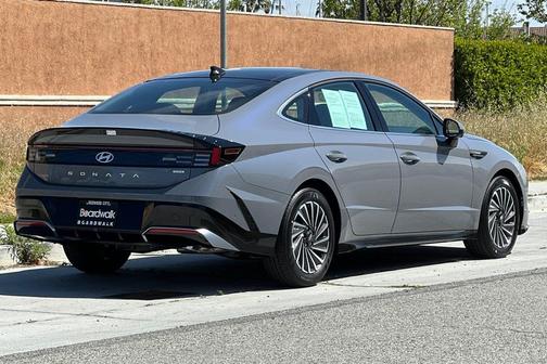 Transmission Blue 2025 Hyundai SONATA Hybrid Limited