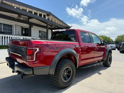 Red 2018 Ford F-150 Raptor