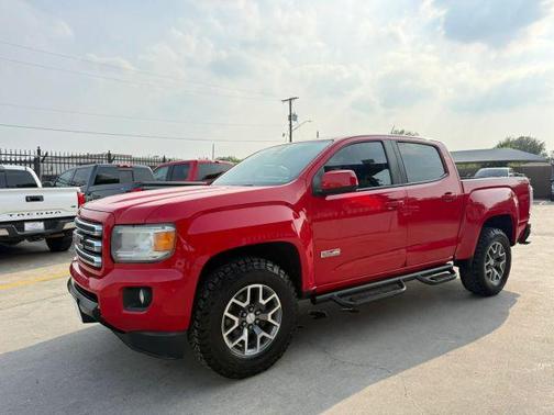 Red 2016 GMC Canyon SLE
