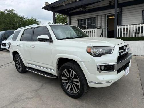 White 2017 Toyota 4Runner Limited