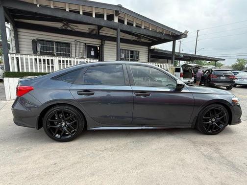 Gray 2022 Honda Civic Sport