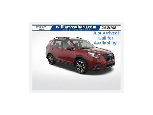 Crimson Red Pearl 2022 Subaru Forester Limited