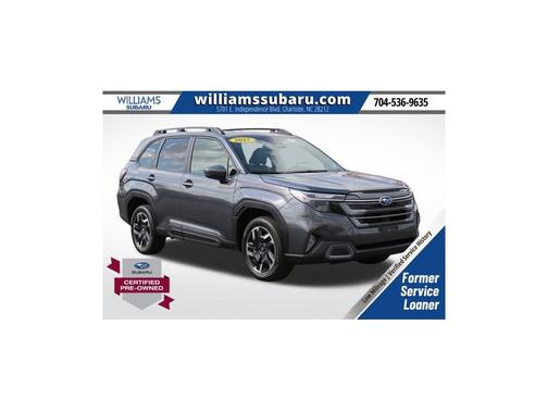 Magnetite Gray Metallic 2025 Subaru Forester Limited