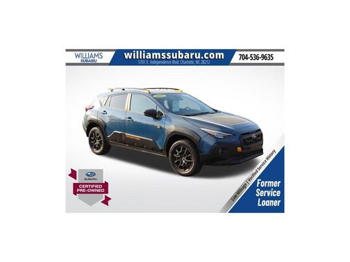 Geyser Blue Pearl 2025 Subaru Crosstrek Wilderness