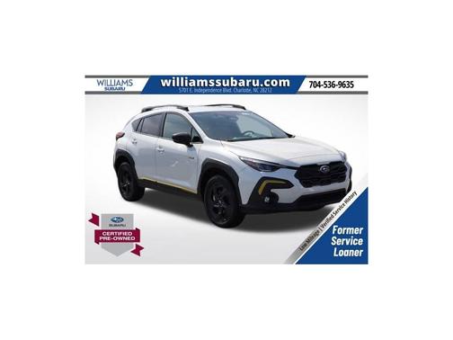 Crystal White Pearl 2025 Subaru Crosstrek Sport