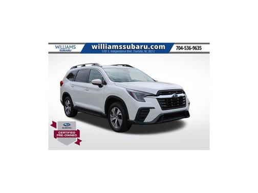 Crystal White Pearl 2024 Subaru Ascent Premium