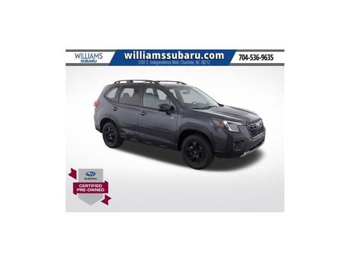 Magnetite Gray Metallic 2023 Subaru Forester Wilderness
