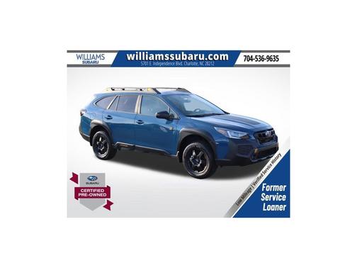 Geyser Blue 2025 Subaru Outback Wilderness