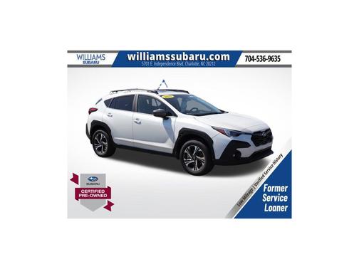 Crystal White Pearl 2025 Subaru Crosstrek Premium