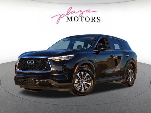 Mineral Black 2025 INFINITI QX60 Pure