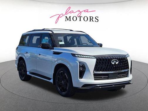 Radiant White 2026 INFINITI QX80 SPORT AWD