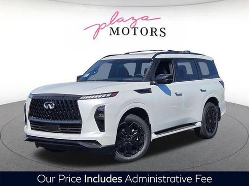 Radiant White 2026 INFINITI QX80 SPORT AWD