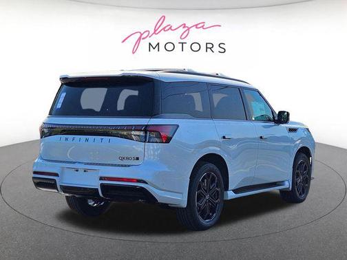 Radiant White 2026 INFINITI QX80 SPORT AWD