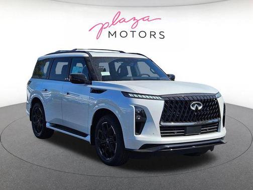 Radiant White 2026 INFINITI QX80 SPORT AWD