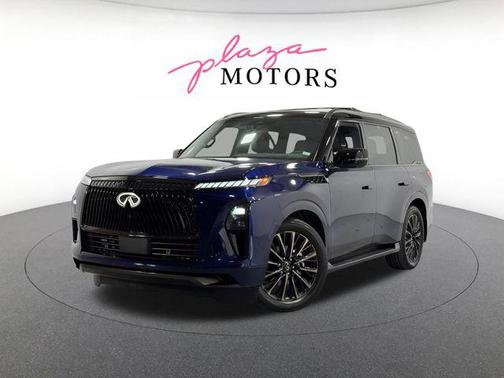 Grand Blue/Black Obsidian 2025 INFINITI QX80 AUTOGRAPH AWD