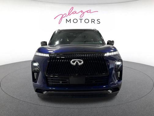 Grand Blue/Black Obsidian 2025 INFINITI QX80 AUTOGRAPH AWD