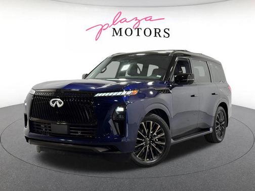 Grand Blue/Black Obsidian 2025 INFINITI QX80 AUTOGRAPH AWD