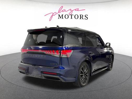 Grand Blue/Black Obsidian 2025 INFINITI QX80 AUTOGRAPH AWD