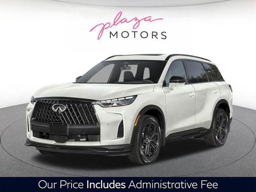 Radiant White 2026 INFINITI QX60 SPORT AWD