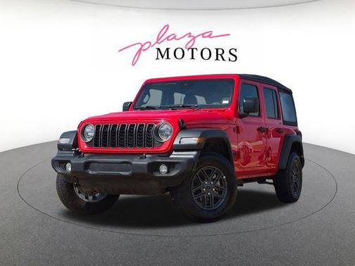 Firecracker Red Clearcoat 2025 Jeep Wrangler Sport S